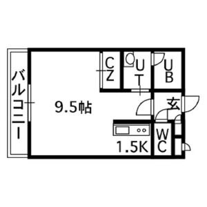 セントポーリア拾番館の間取り