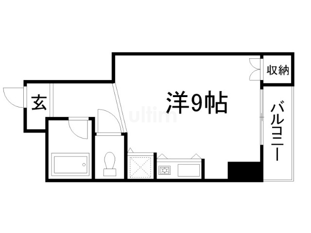 ファーストコート七条烏丸の間取り