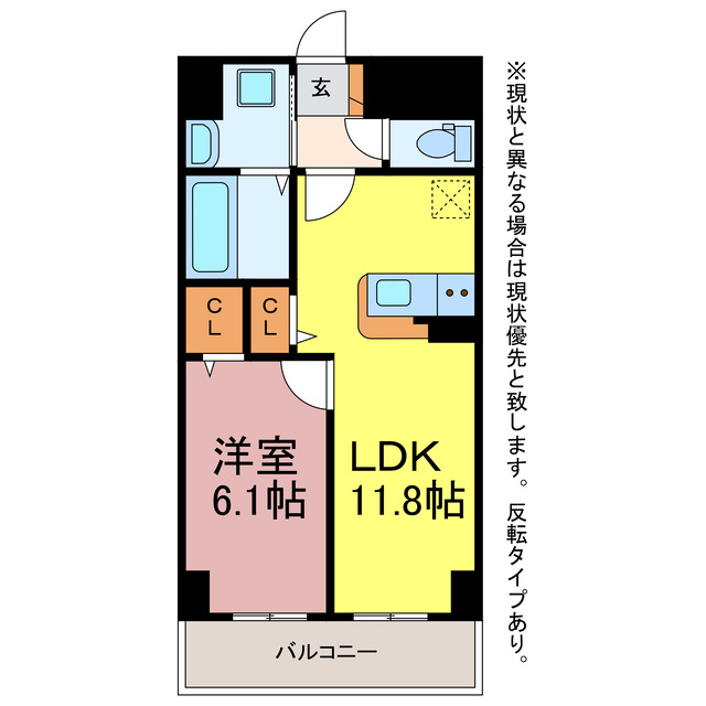 プラドヴィスタ高師台の間取り