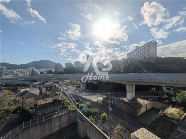 【神戸市須磨区清水台のマンションの眺望】