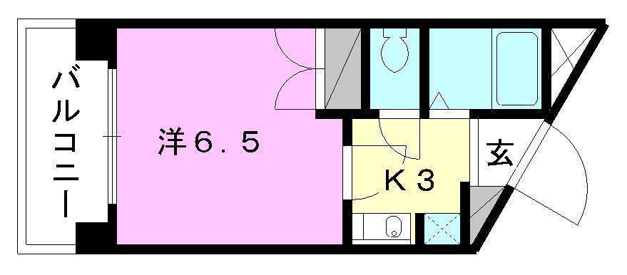 Ｓｅｌｅｎｅ三番館の間取り