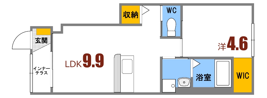 ネーブル5744-1の間取り