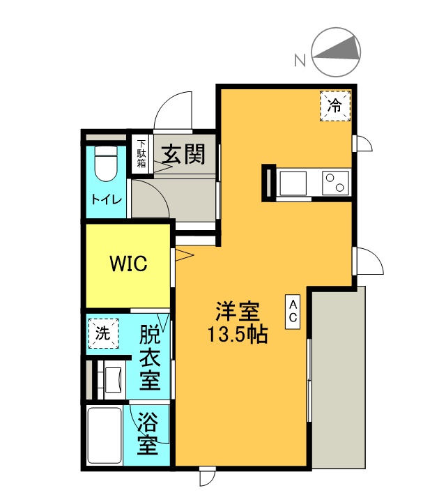 三島郡島本町桜井のアパートの間取り