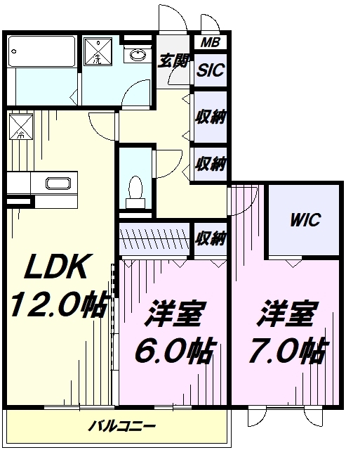 清水エクセレンスの間取り