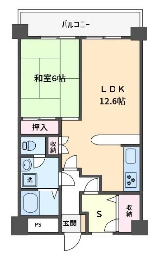 横浜市戸塚区名瀬町のマンションの間取り