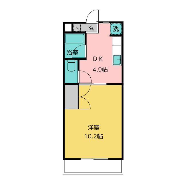 エスペランサIの間取り