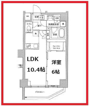 アイルグランデ押上イーストの間取り