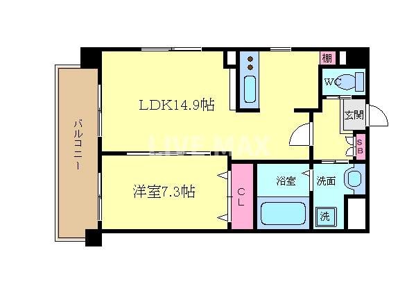 ベラジオ京都鴨川の間取り