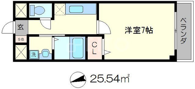 アライブキノの間取り