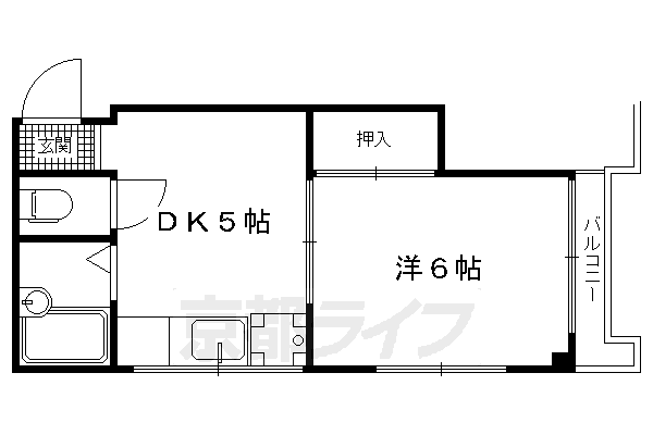 裕都マンションの間取り