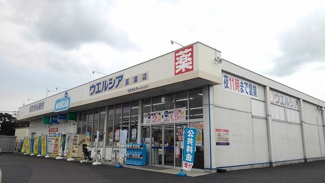 ドラックストア　ウエルシア菖蒲店（ドラッグストア）まで1100m