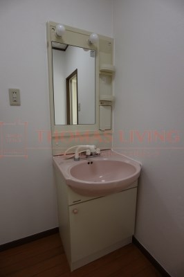 洗面設備　忙しい朝の身支度をサポートする、シャンプードレッサーです。