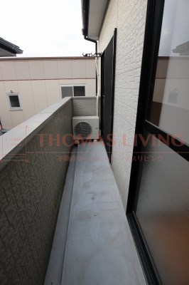 バルコニー　日当たり良好なベランダです。