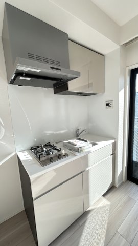 キッチン　2口コンロのキッチンです