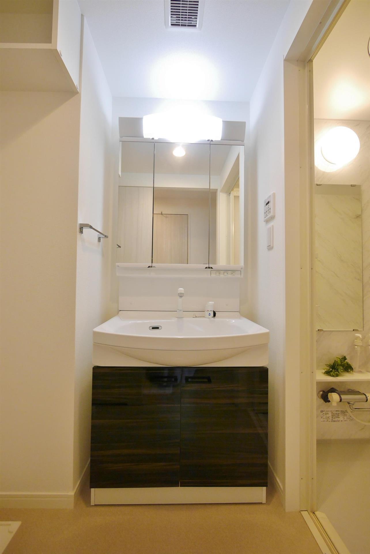 洗面設備　4号タイプのモデルルーム写真、イメージになります