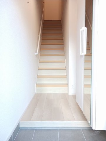 玄関　明るい玄関です