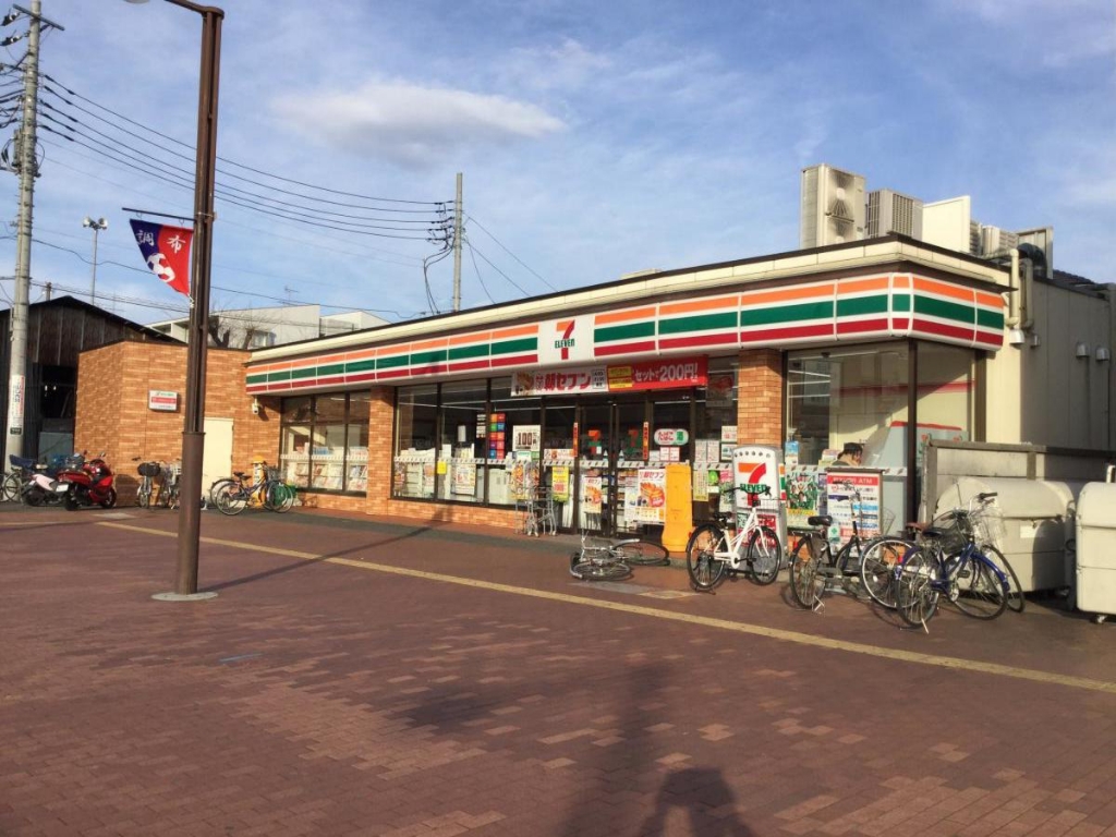 コンビニ　セブンイレブン 調布飛田給駅北口店（コンビニ）まで424m