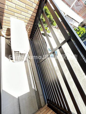 バルコニー　広々としたバルコニーです