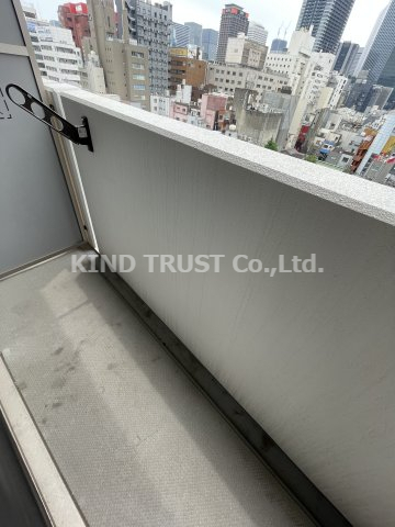 バルコニー　広々としたバルコニーです