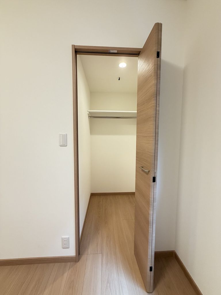 収納　※建築中の写真です