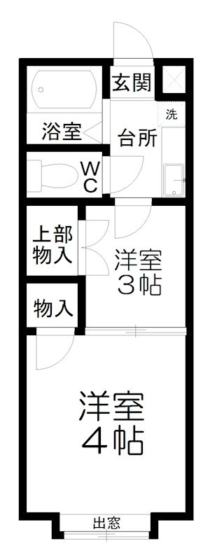 サンヒルズ旭ヶ丘の間取り写真