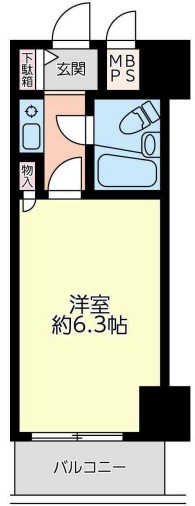 ホーユウコンフォルト大和中央の間取り写真