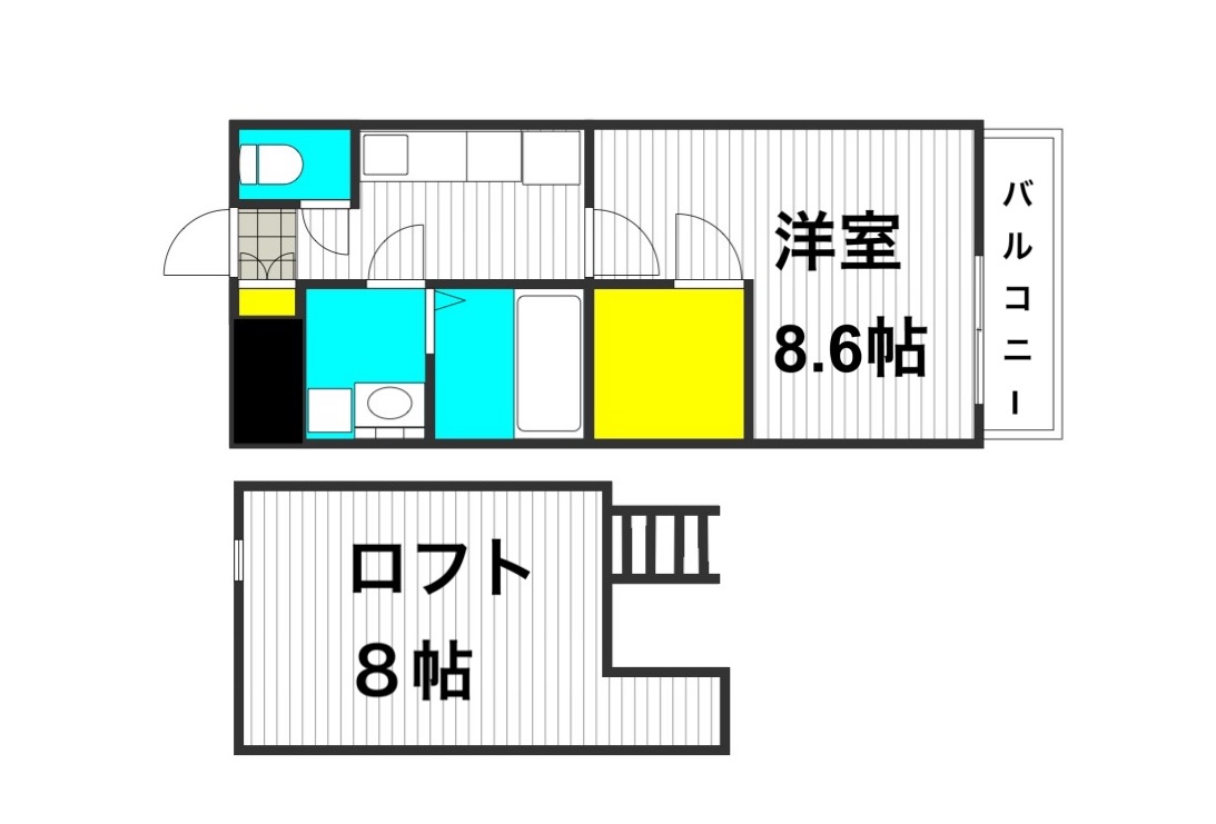 フジパレス　フジマサの間取り