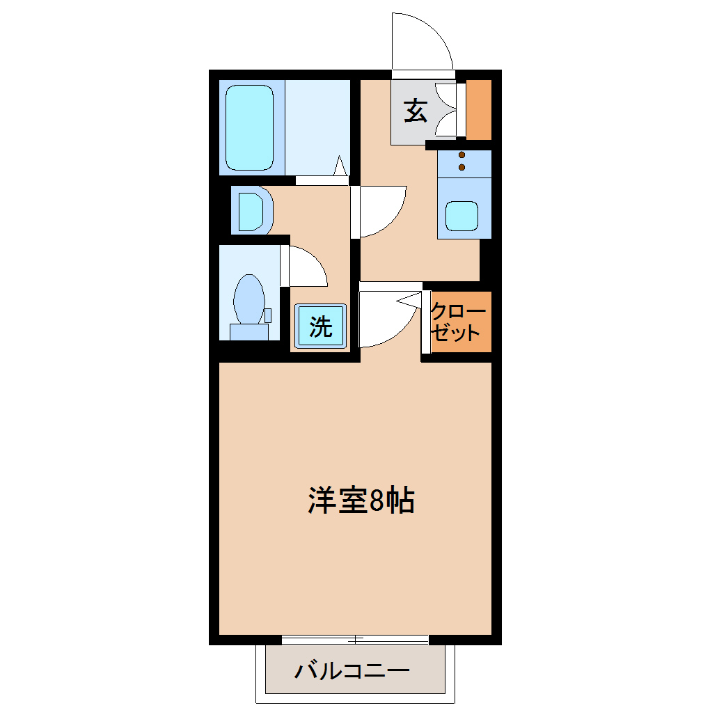 レトア萩の間取り写真