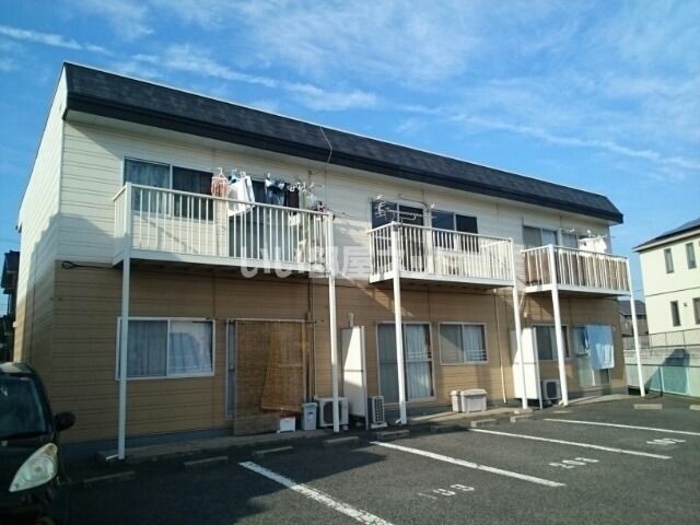 岡山県倉敷市水江（アパート）の賃貸物件の外観