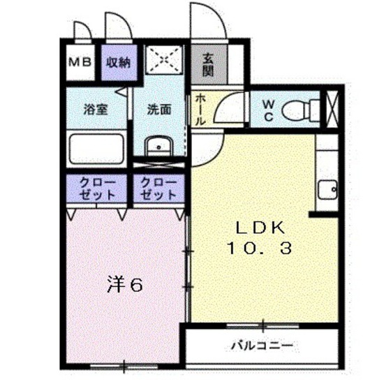 トータス宮前の間取り