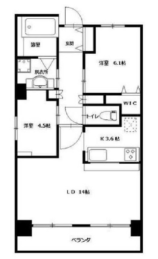 イプセ府中の間取り