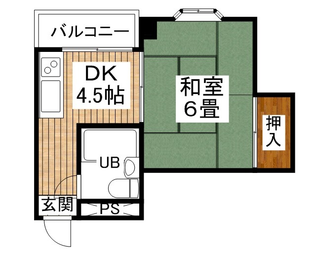 グランドハイツ正覚寺の間取り