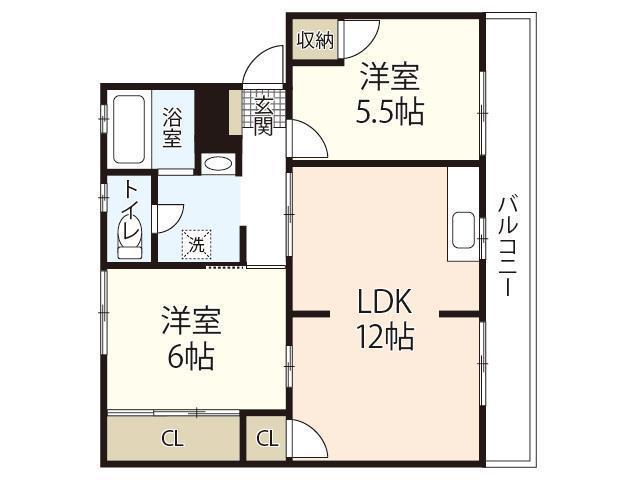 田中第二ビルの間取り