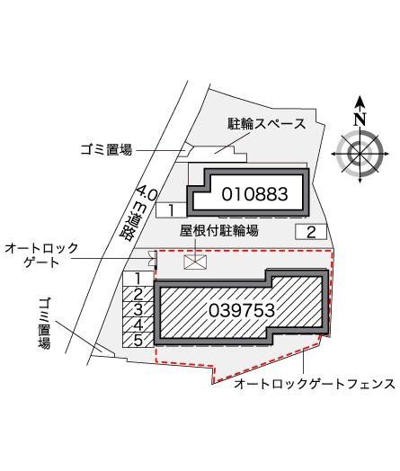 【調布市深大寺南町のアパートのその他】