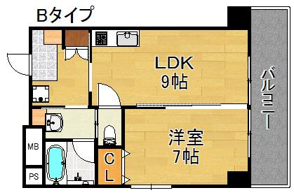 エル・セレーノ住之江の間取り