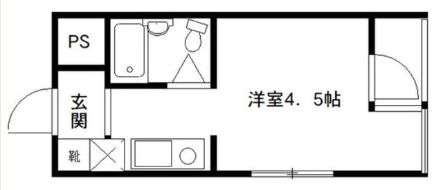 ビラエクセル21の間取り