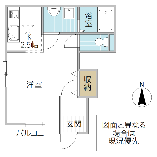 【I’s Villaの間取り】