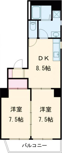 ビッグコーポ西葛西の間取り