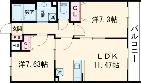 Ｃａｌｌｉｓｔｏの間取り