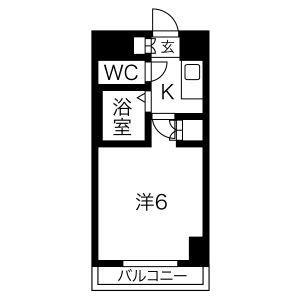 ステュディオ仙台の間取り