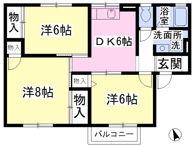 グリーンコーポの間取り