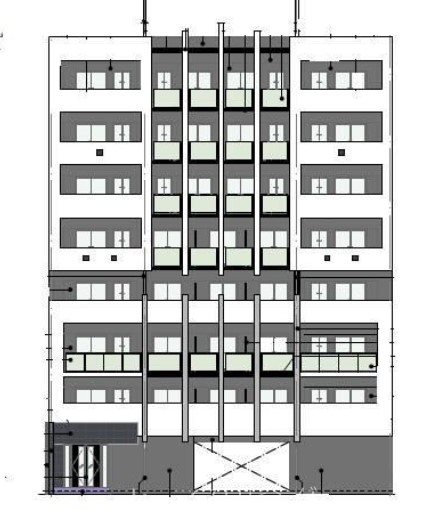 MDI Vista mare門司駅前（地番）の建物外観