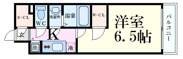 エスリード京都梅小路の間取り