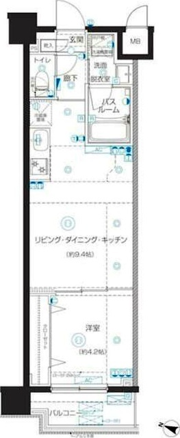 ＡＥＬＬ横浜吉野町の間取り