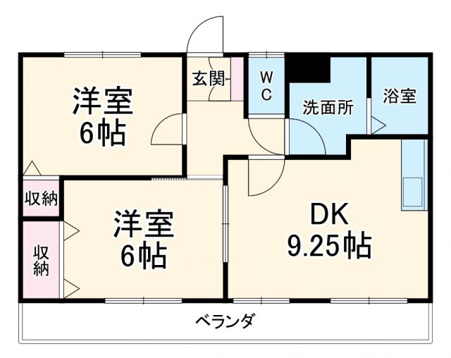 グランディアム香坂の間取り