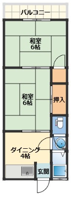 【寿マンションの間取り】