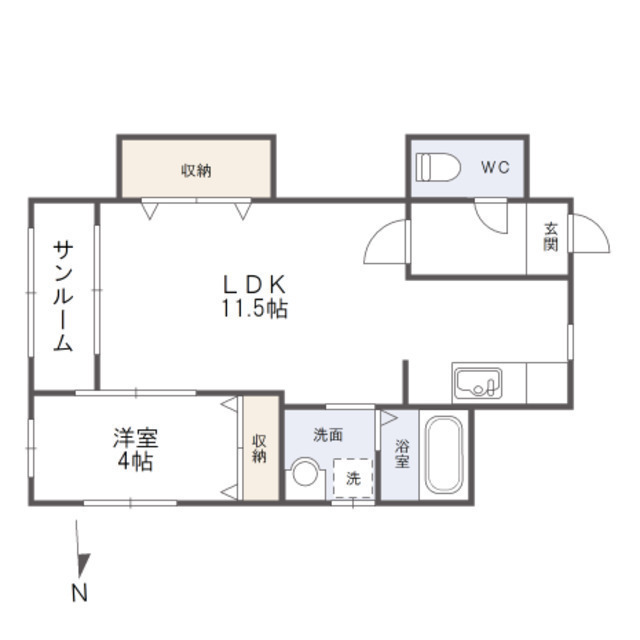 ティファニーの間取り