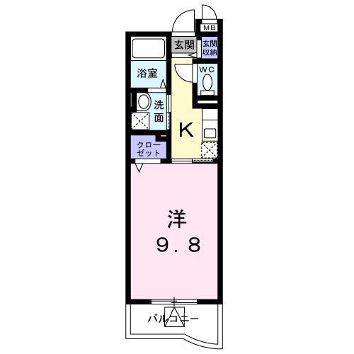 エテルノＣの間取り