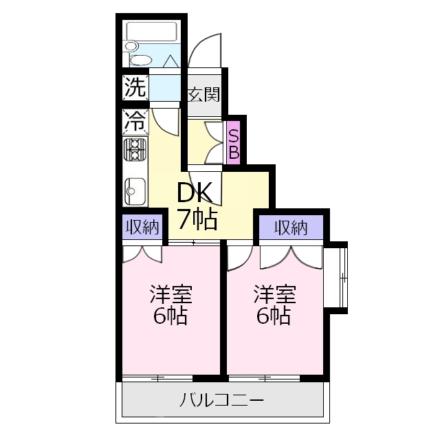 リエスふじみ野北野の間取り