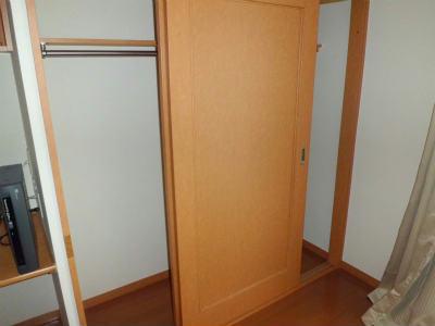 収納　服をたくさん収納できます。